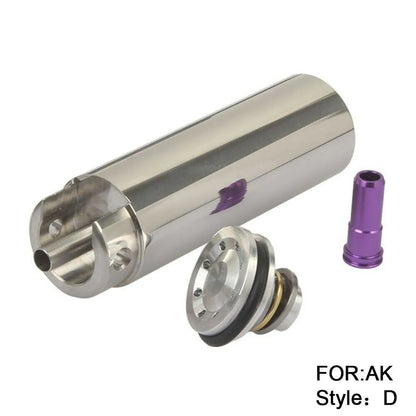 SINAIRSOFT Tactical Tune Up Steel One-piece Solid Cylinder Head Piston Head Nozzle Airsoft