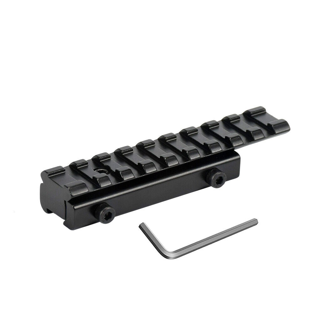 SINAIRSOFT Extend Scope Mount Dovetail 11mm to 20mm Rifle Weaver Picatinny Rail Adaper