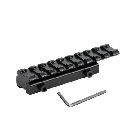 SINAIRSOFT Extend Scope Mount Dovetail 11mm to 20mm Rifle Weaver Picatinny Rail Adaper