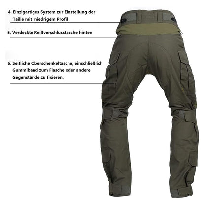 EMERSONGEAR Gen3 Uniform Painball Suit BDU Pants Shirt with Knee Pads-RG