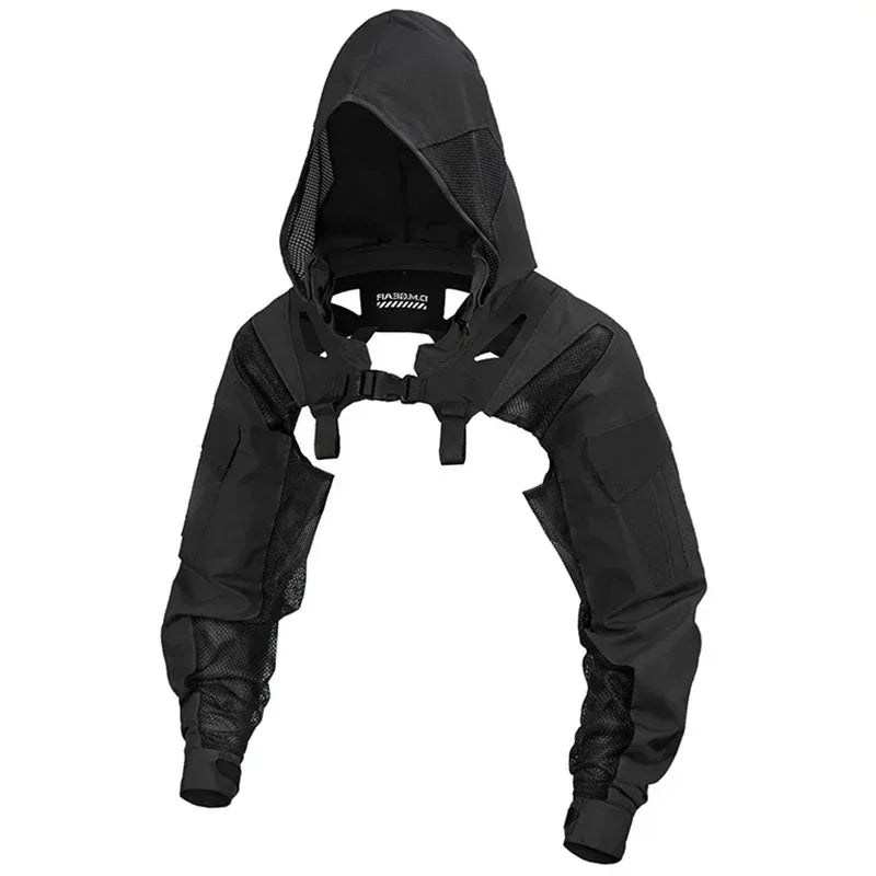 SINAIRSOFT Tactical Breathable Functional Hooded Sleeve Coat