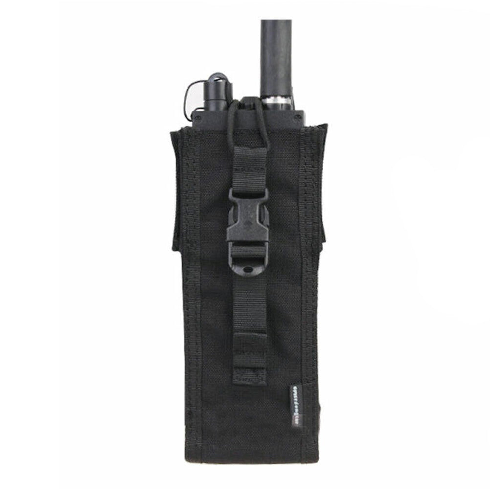 EMERSONGEAR Tactical Molle Radio Pouch Walkie Talkie Carrier Bag