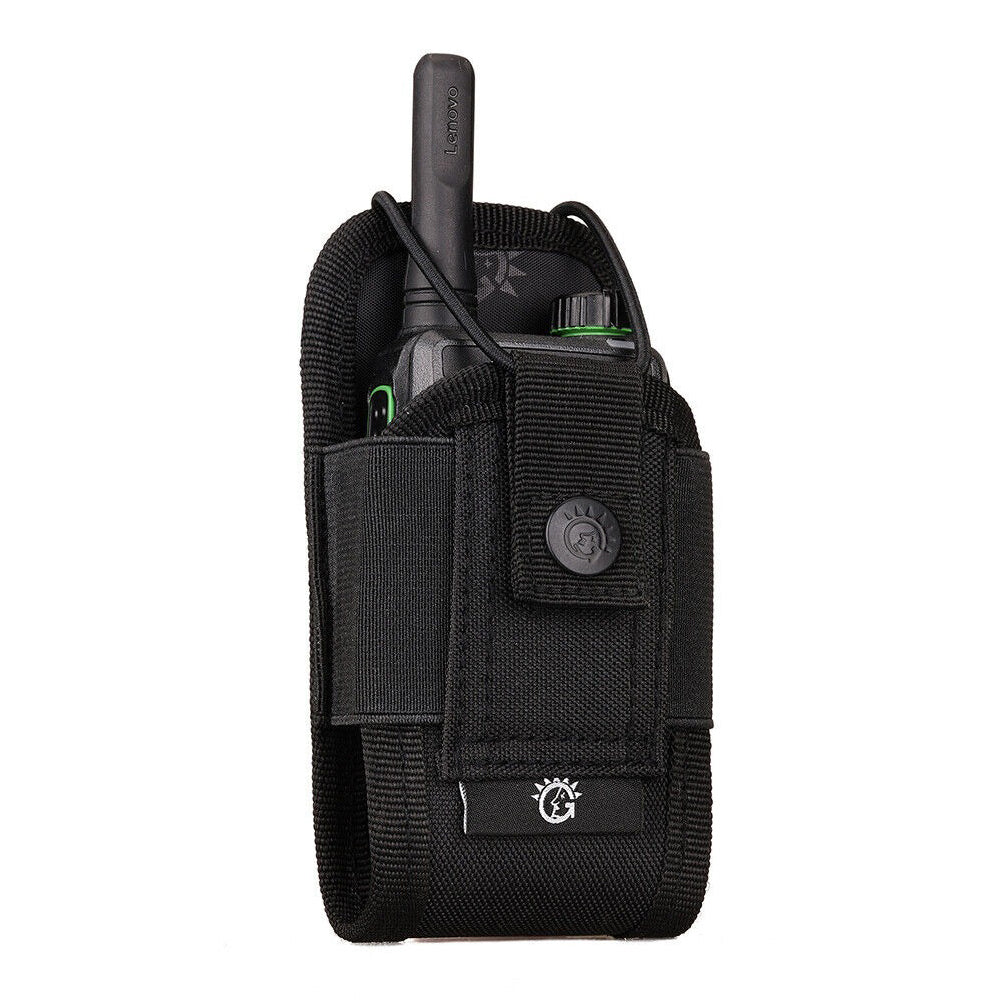 SINAIRSOFT Tactical Molle GPS Radio Pouch Police Security Walkie Talkie Bag
