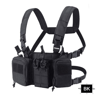 SINAIRSOFT Airsoft Tactical Chest Rig Vest Equipment Magazine Pouch