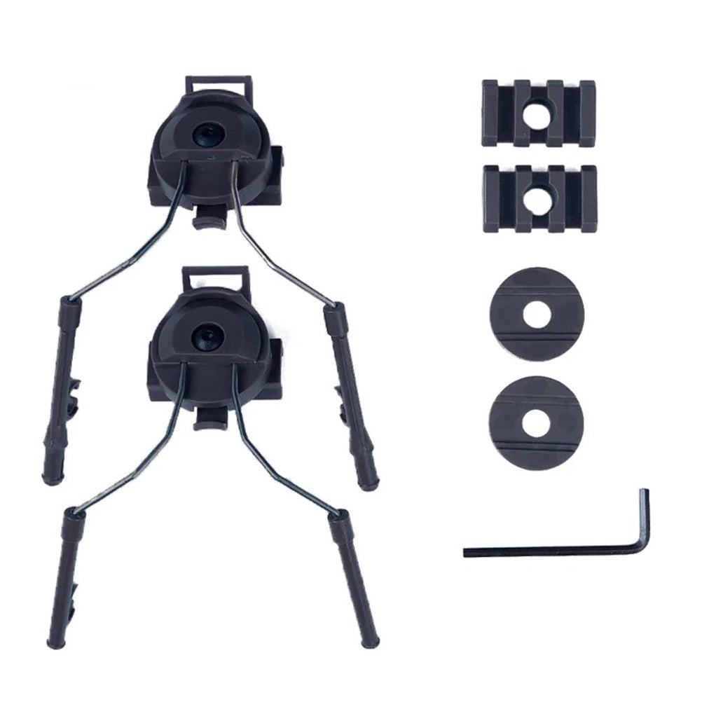 SINAIRSOFT Tactical Helmet Rail Adapter Mount Ops-Core Helmet Rail Airsoft Headset holder