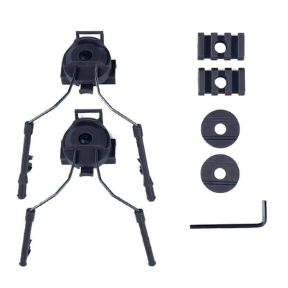 SINAIRSOFT Tactical Helmet Rail Adapter Mount Ops-Core Helmet Rail Airsoft Headset holder