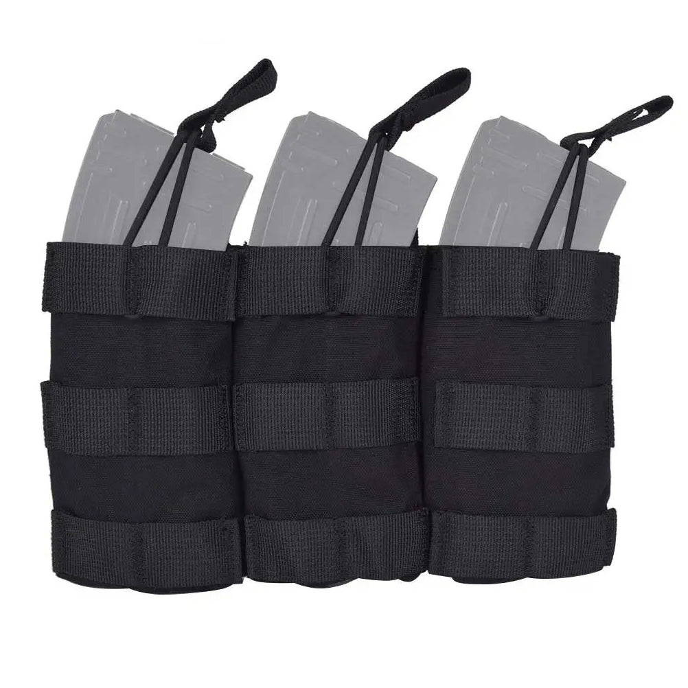 EMERSONGEAR Triple Open Top 5.56 Magazine Pouch Tactical Modular