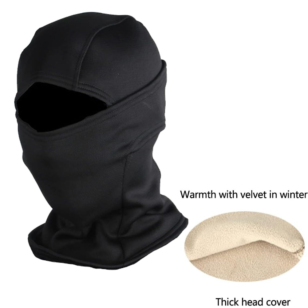 SINAIRSOFT Tactical Camouflage Full Face Mask Hunting Hood Headwear Thermal Hats