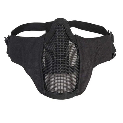 SINAIRSOFT Tactical Airsoft Mask Metal Mesh Half Face Paintball Hunting Mask