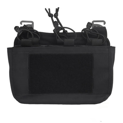 SINAIRSOFT Tactical G-hook DOPE Front Flap Pouch Triple Mag Pack MOLLE Panel Chest Rig Bag