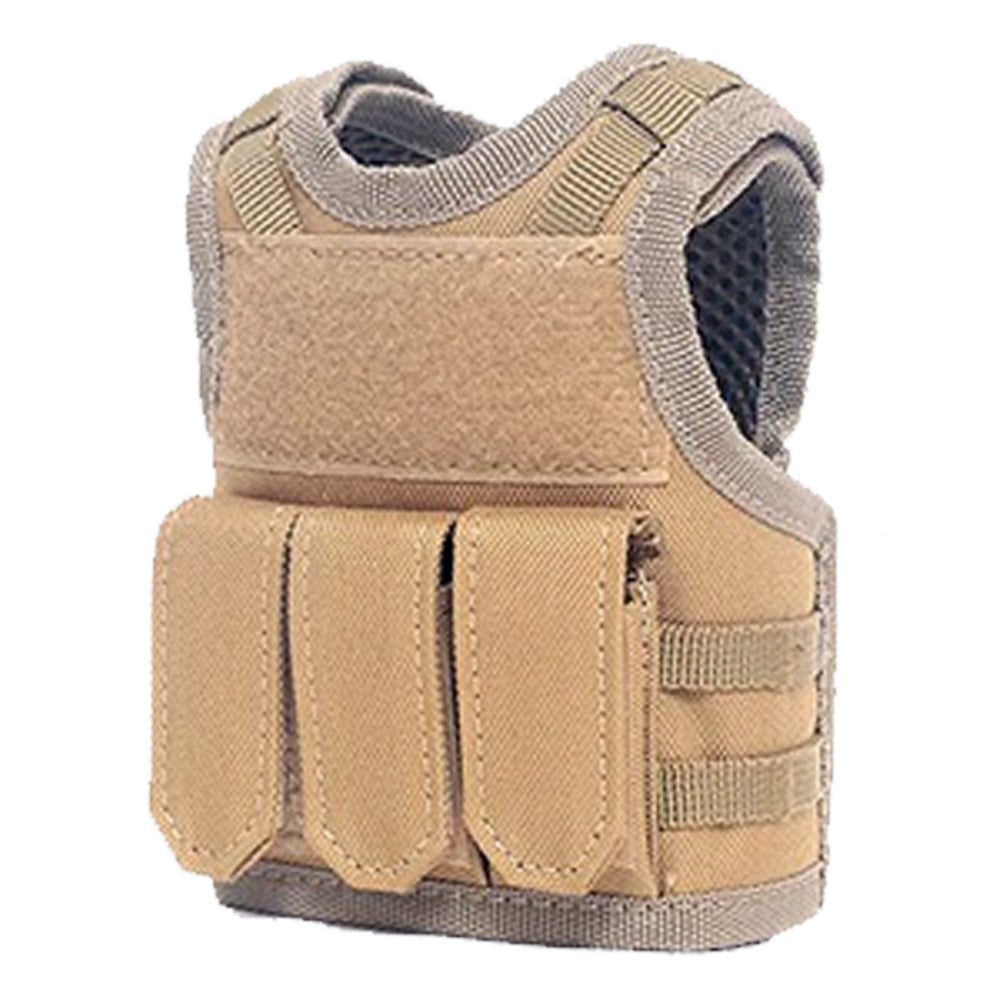 SINAIRSOFT Tactical Beer Bottle Vest Sports Mini Miniature Molle Vest