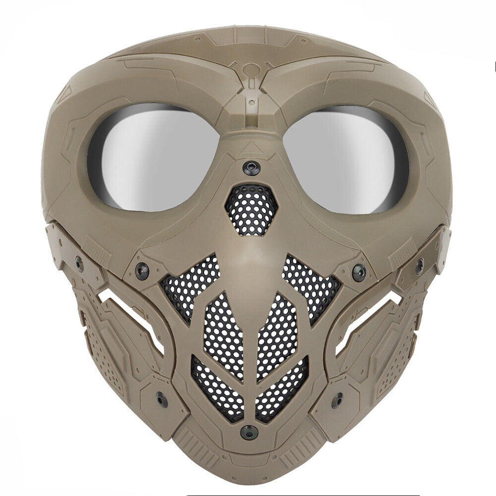 SINAIRSOFT Tactical Lurker Skull Mask Full Face Airsoft CS Protective Mask