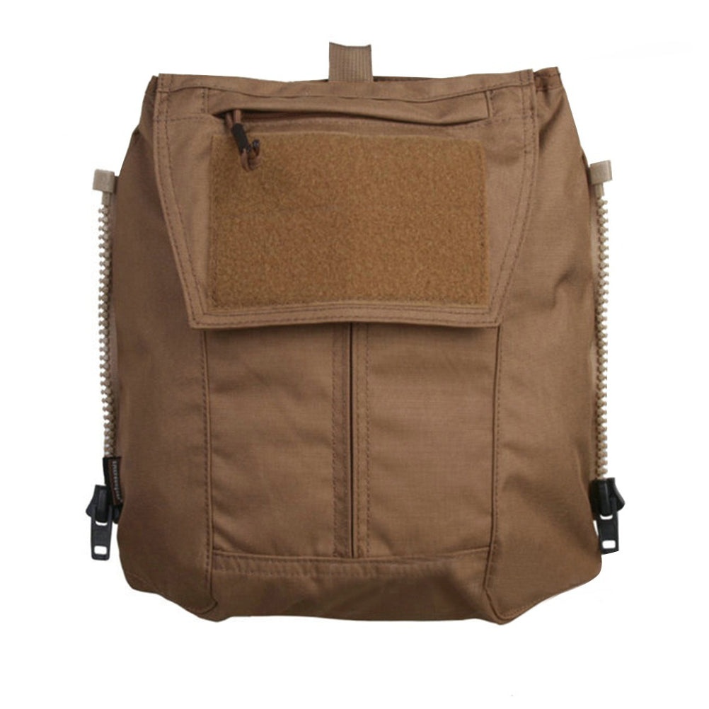 EMERSONGEAR Zip-on Panel Plate Carrier Back Mag Pouch Pack Bag