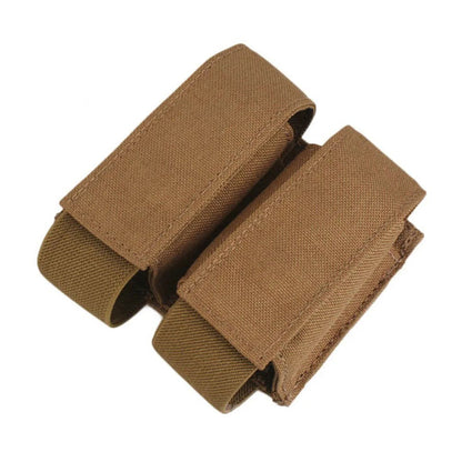 EMERSONGEAR Tactical Double Grenade Pouch 40mm MOLLE 9mm Magazine Bag