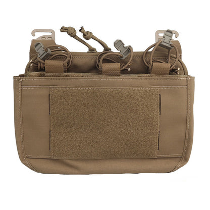 SINAIRSOFT Tactical G-hook DOPE Front Flap Pouch Triple Mag Pack MOLLE Panel Chest Rig Bag