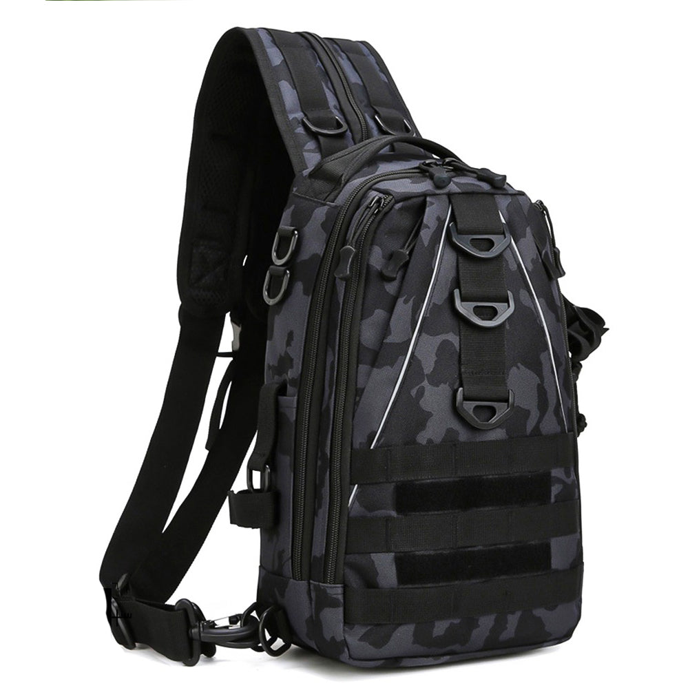 SINAIRSOFT Tactical Large Capacity Chest Bag Lightweight and Durable Crossbody Bag Backpack