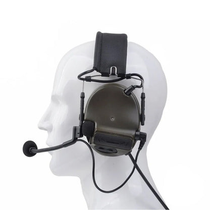 SINAIRSOFT Z Tactical C III Headset Pickup & Anti Noise Earphone Hunting Airsoft