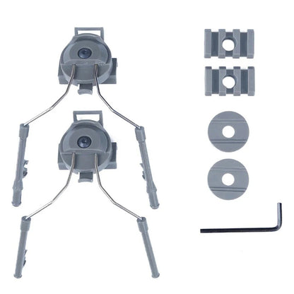 SINAIRSOFT Tactical Helmet Rail Adapter Mount Ops-Core Helmet Rail Airsoft Headset holder