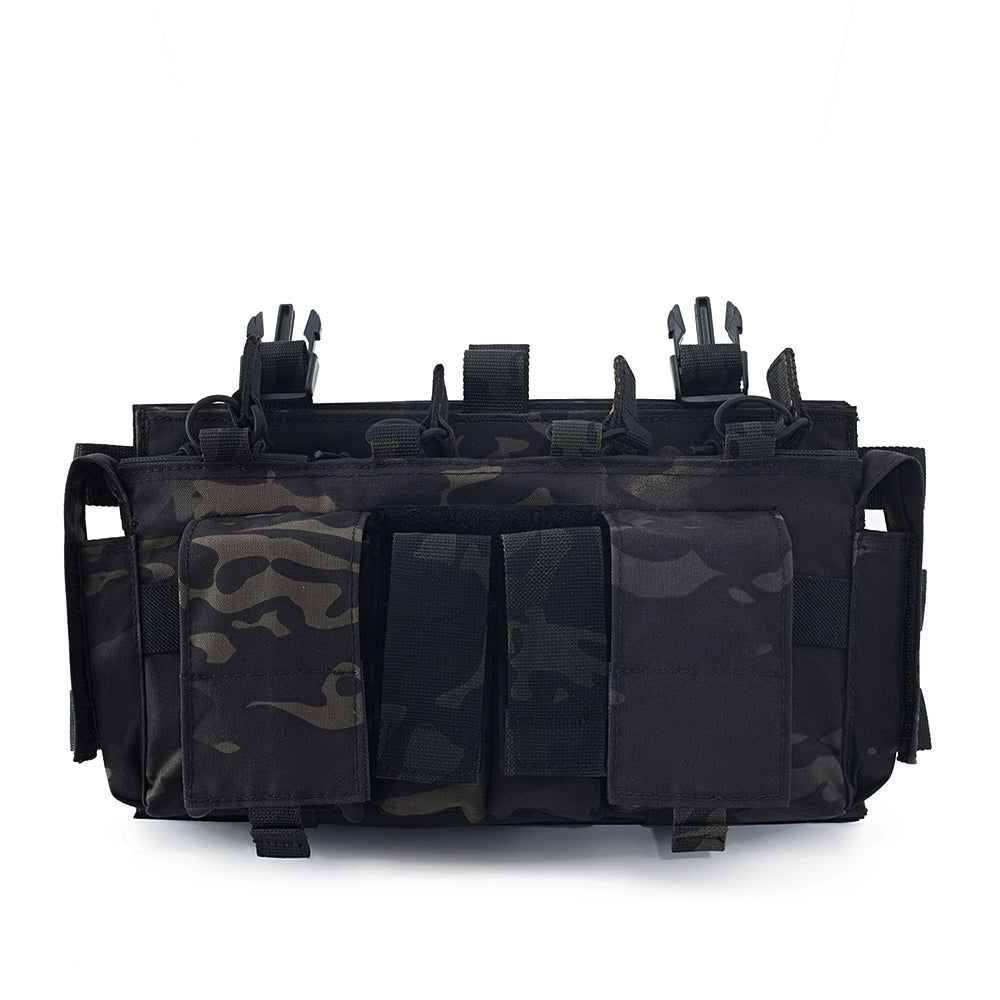 SINAIRSOFT Tactical Magazine MAG Pouch 9mm 5.56 For release buckle Vest Chest Rig