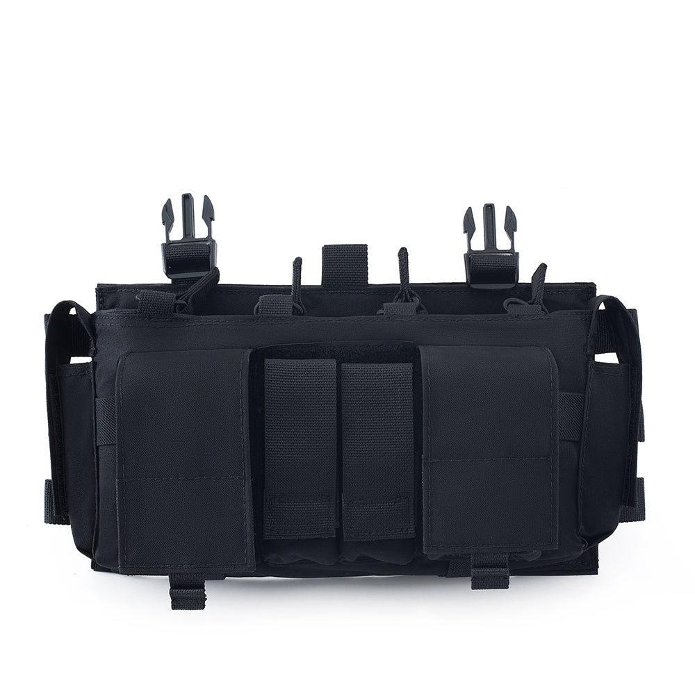 SINAIRSOFT Tactical Magazine MAG Pouch 9mm 5.56 For release buckle Vest Chest Rig