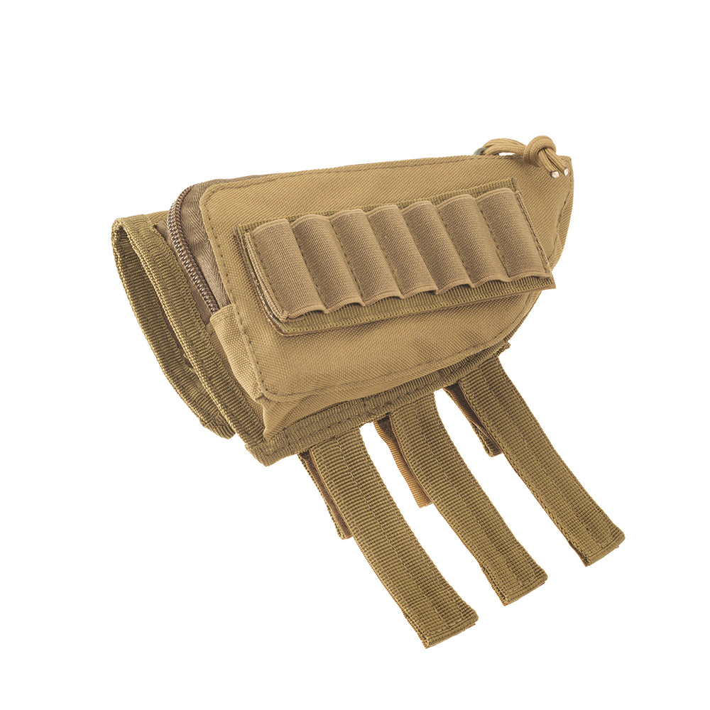 SINAIRSOFT Tactical Hunting Rifle Shotgun Buttstock Cheek Rest Ammo Shell Mag Pouch