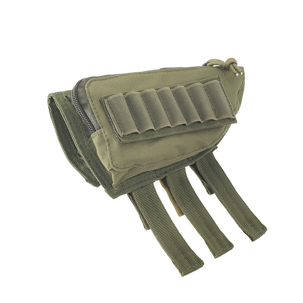 SINAIRSOFT Tactical Hunting Rifle Shotgun Buttstock Cheek Rest Ammo Shell Mag Pouch