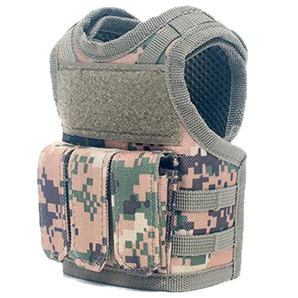 SINAIRSOFT Tactical Beer Bottle Vest Sports Mini Miniature Molle Vest