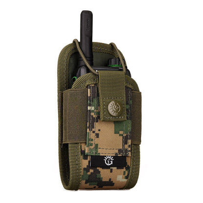 SINAIRSOFT Tactical Molle GPS Radio Pouch Police Security Walkie Talkie Bag