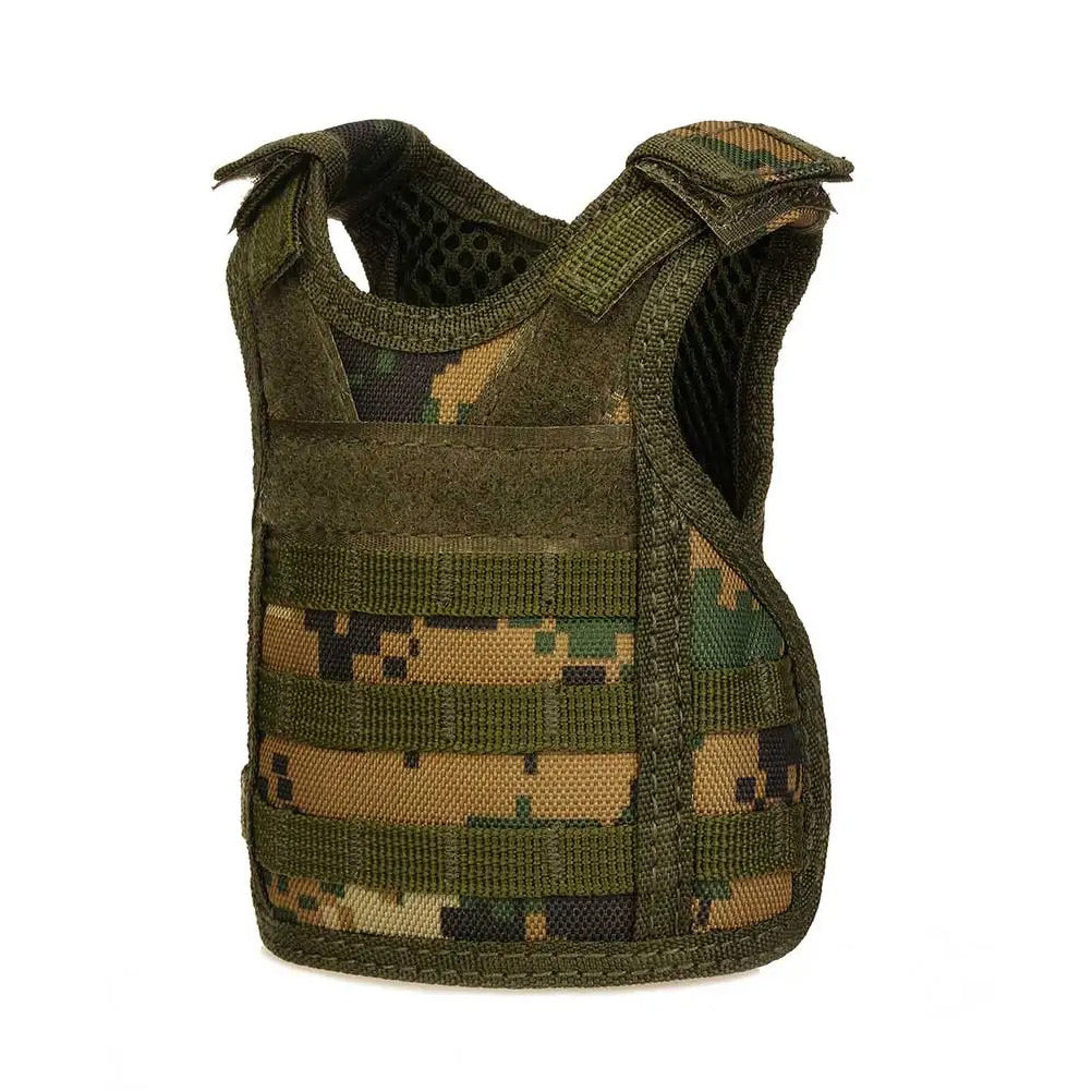SINAIRSOFT Tactical Beer Bottle vest Cover Mini Miniature Molle Vest