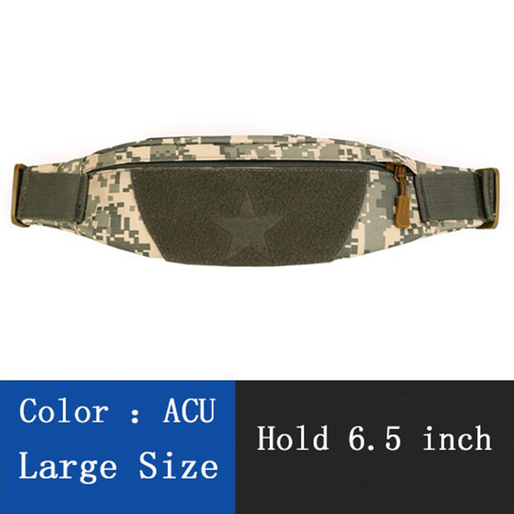 SINAIRSOFT Lightweight Belt Fanny Pack Waist Bag Camping Running Hiking Zip Bag