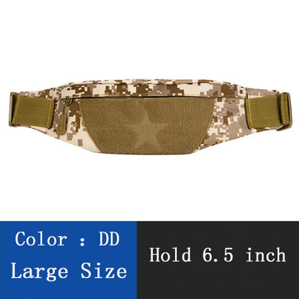 SINAIRSOFT Lightweight Belt Fanny Pack Waist Bag Camping Running Hiking Zip Bag