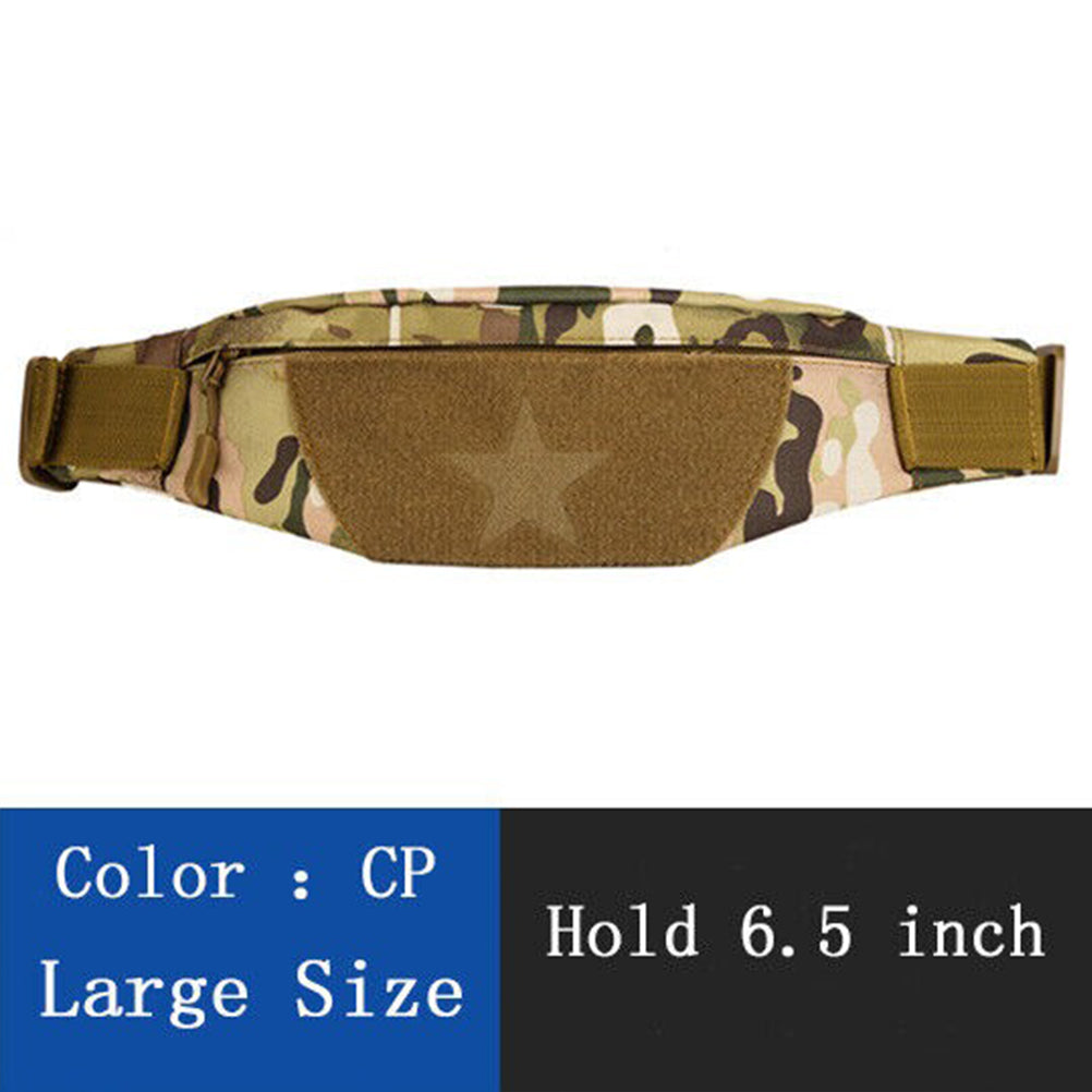 SINAIRSOFT Lightweight Belt Fanny Pack Waist Bag Camping Running Hiking Zip Bag
