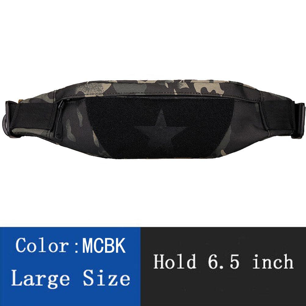 SINAIRSOFT Lightweight Belt Fanny Pack Waist Bag Camping Running Hiking Zip Bag