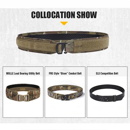 SINAIRSOFT Tactical ULB Inner Belts Commuting Belt Waist Strap Waistband Combat Airsoft