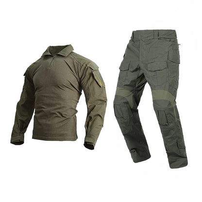 EMERSONGEAR Gen3 Uniform Painball Suit BDU Pants Shirt with Knee Pads-RG
