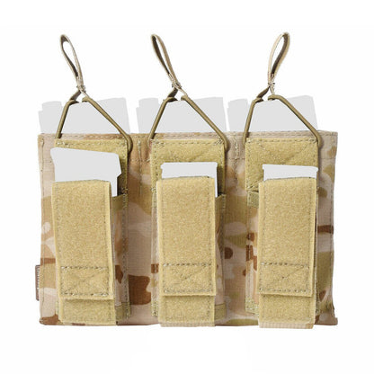 EMERSONGEAR Tactical Triple Open Top Molle Magazine Pouch