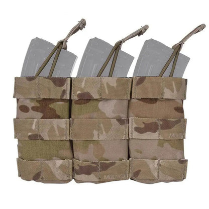 EMERSONGEAR Triple Open Top 5.56 Magazine Pouch Tactical Modular