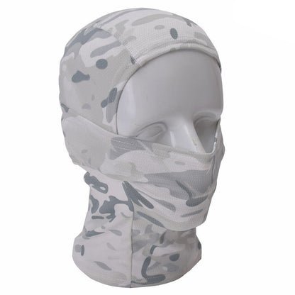 SINAIRSOFT Tactical Camo Full Hat Face Mask Neck Scarf Windproof Cycling Protect