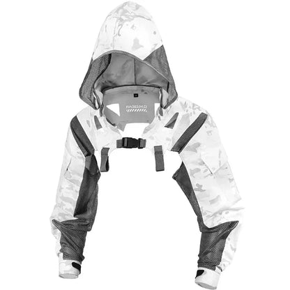 SINAIRSOFT Tactical Breathable Functional Hooded Sleeve Coat