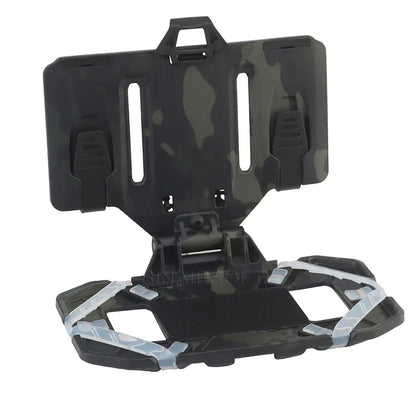 SINAIRSOFT Tactical Vest Front Folded Navigation Board Mobile Phone Holder Phone Bag