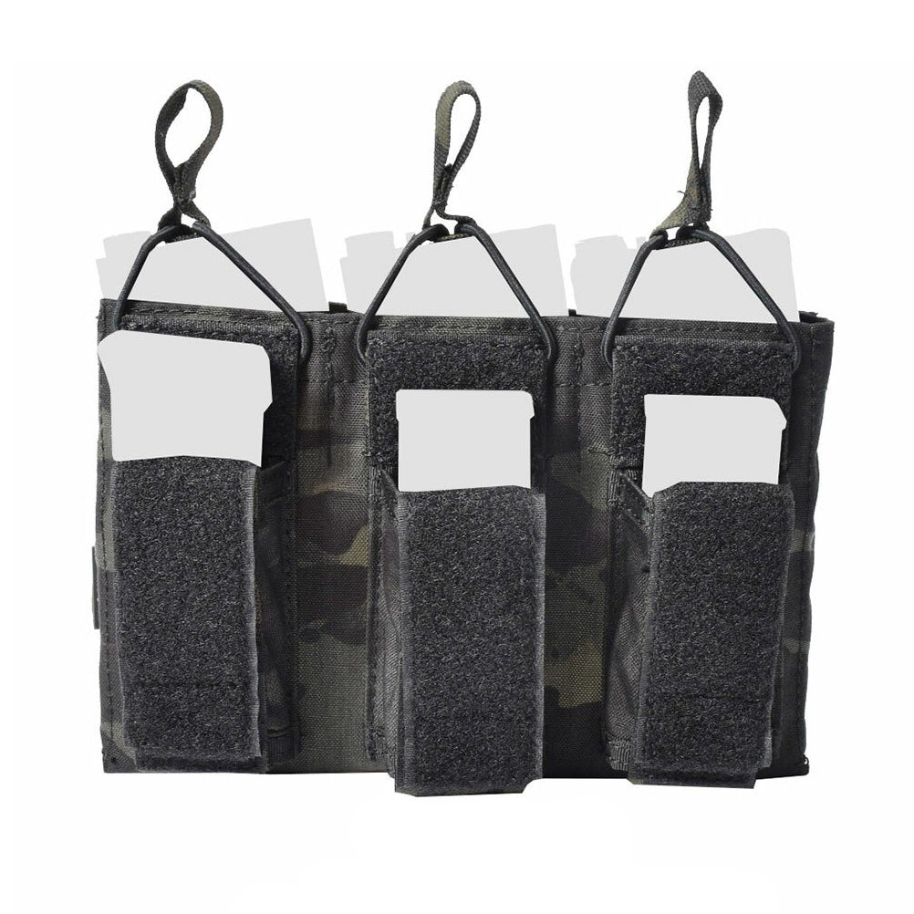 EMERSONGEAR Tactical Triple Open Top Molle Magazine Pouch