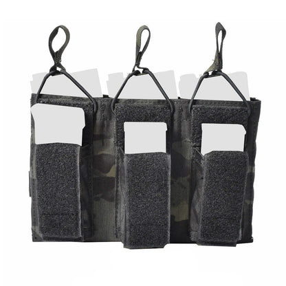 EMERSONGEAR Tactical Triple Open Top Molle Magazine Pouch