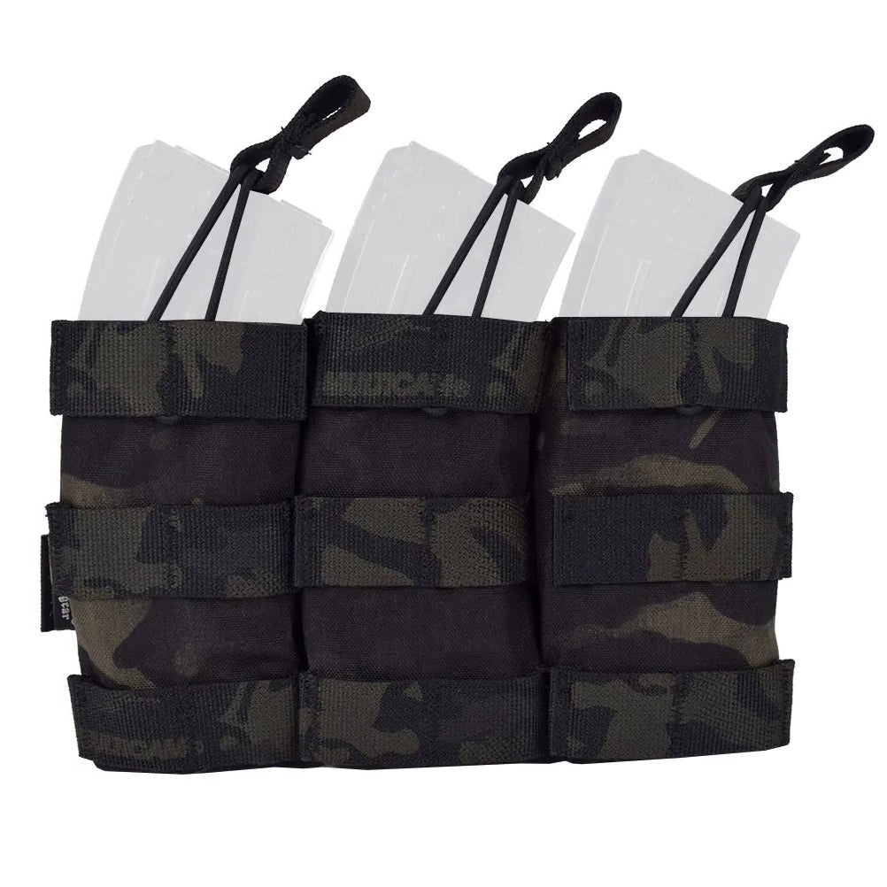 EMERSONGEAR Triple Open Top 5.56 Magazine Pouch Tactical Modular