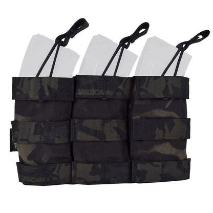 EMERSONGEAR Triple Open Top 5.56 Magazine Pouch Tactical Modular