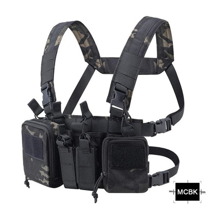 SINAIRSOFT Airsoft Tactical Chest Rig Vest Equipment Magazine Pouch