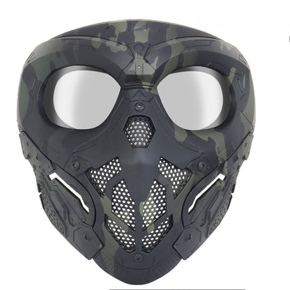 SINAIRSOFT Tactical Lurker Skull Mask Full Face Airsoft CS Protective Mask