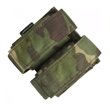 EMERSONGEAR Tactical Double Grenade Pouch 40mm MOLLE 9mm Magazine Bag