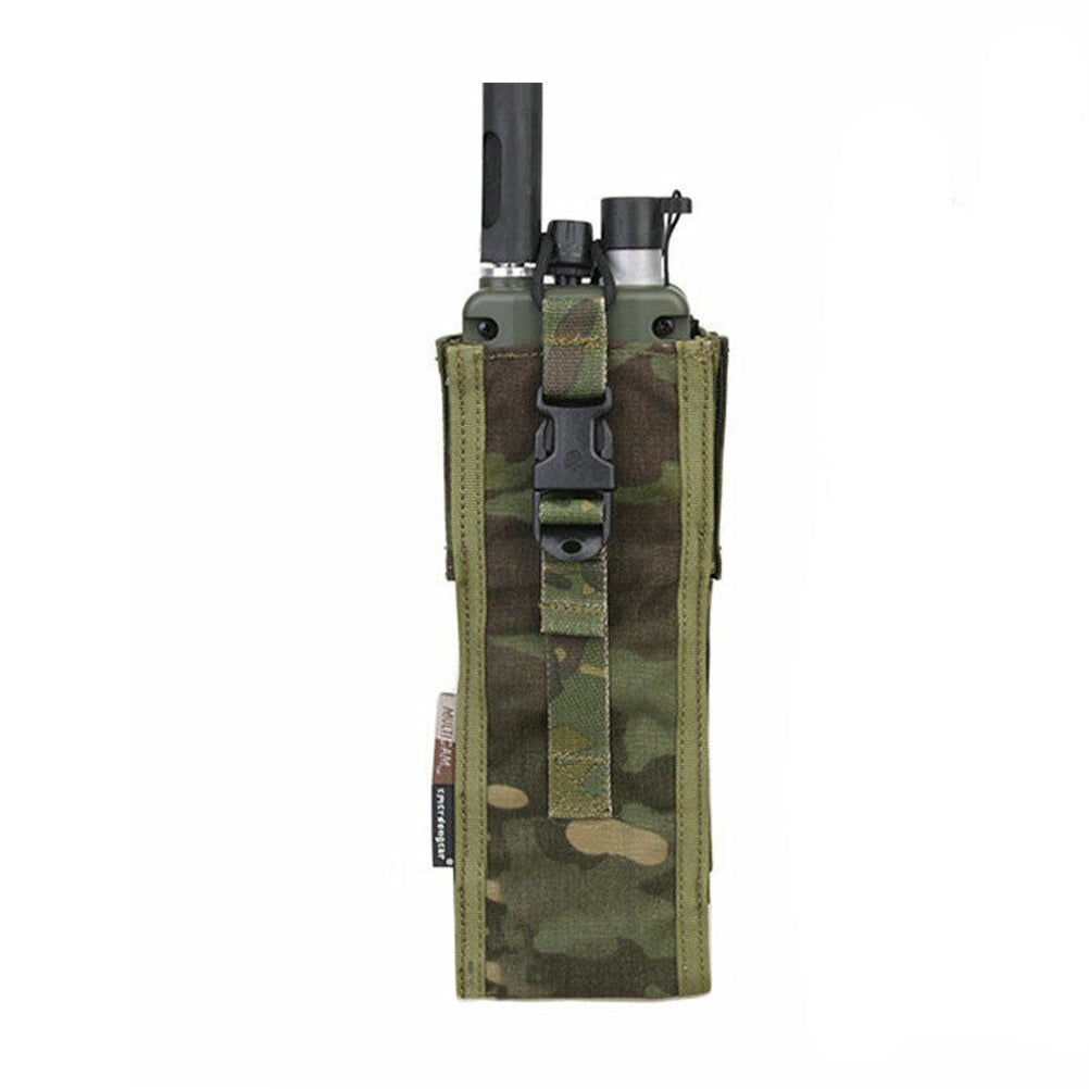 EMERSONGEAR Tactical Molle Radio Pouch Walkie Talkie Carrier Bag