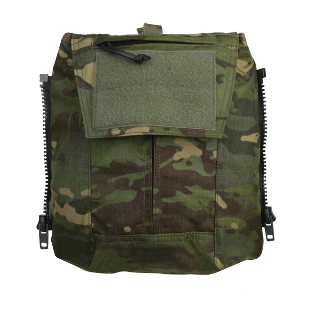 EMERSONGEAR Zip-on Panel Plate Carrier Back Mag Pouch Pack Bag