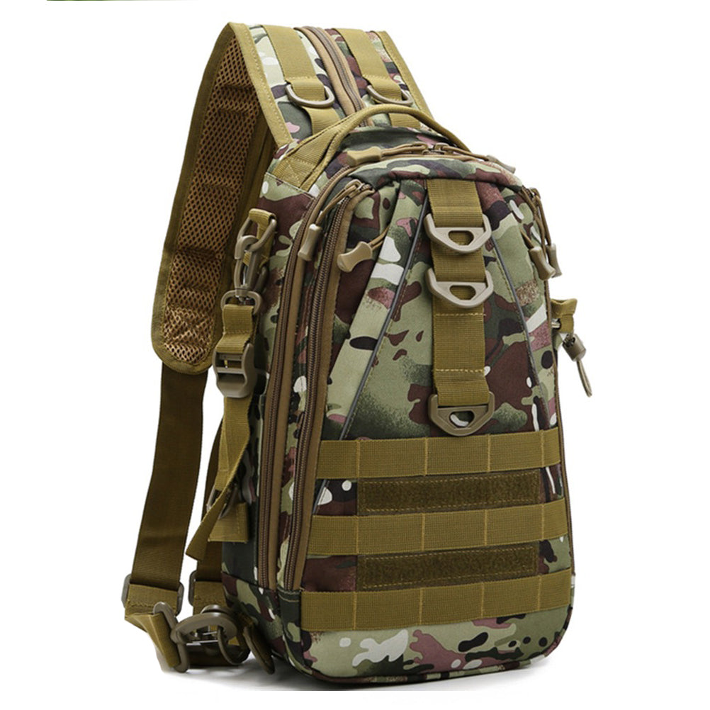 SINAIRSOFT Tactical Large Capacity Chest Bag Lightweight and Durable Crossbody Bag Backpack